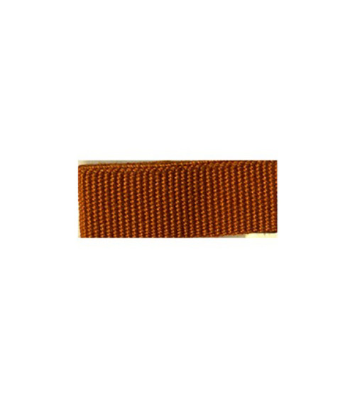 Bobina da 25 m di treccia effetto gros grain, Brick