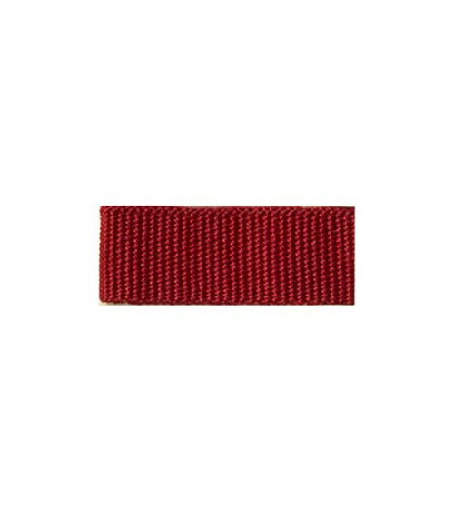 25m reel of Bordeaux grosgrain braid