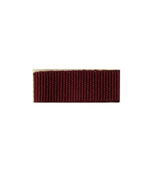 Bobina de 25 m de trenza aspecto grosgrain Ciruela