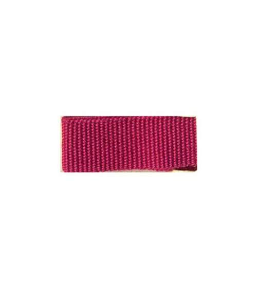 Bobina de 25 m de trenza efecto grosgrain Morado oscuro