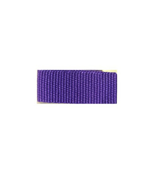 Bobina da 25 m di treccia effetto gros grain Viola