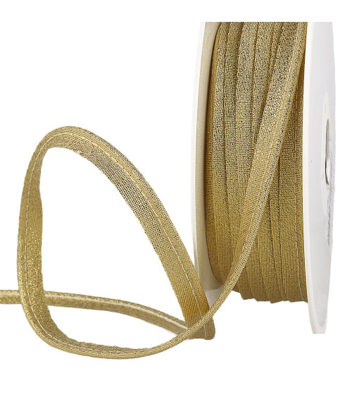 15m spool of 20mm gold metallic piping