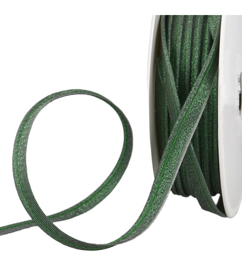 15m spool of dark green metallic piping 20mm