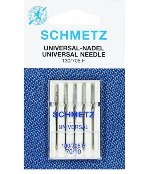 5 agujas universales Schmetz 130/705 H tamaño 70