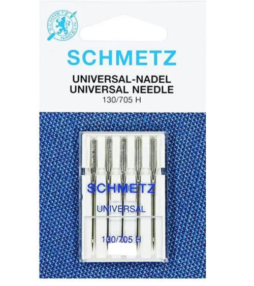 5 agujas universales Schmetz 130/705 H tamaño 7100