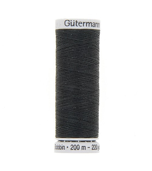 Gütermann embroidery thread spool 200m black