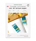 French Kits DIY Tissage Duo de marque-pages