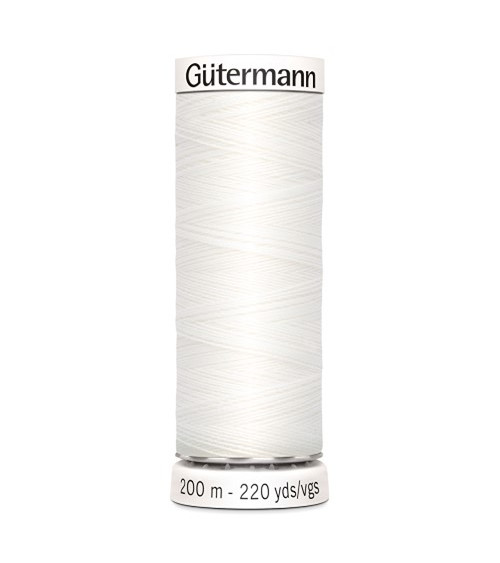 Gütermann Nähgarnspule 200m schwarz 100% Polyester - 800