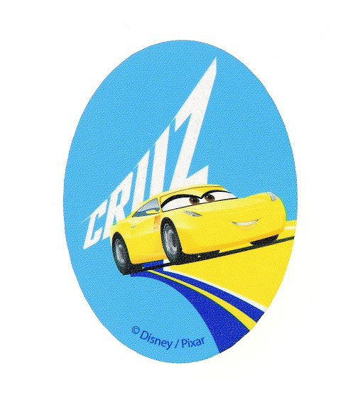 Cars Cruz Ramirez printed badge 8x11.2cm