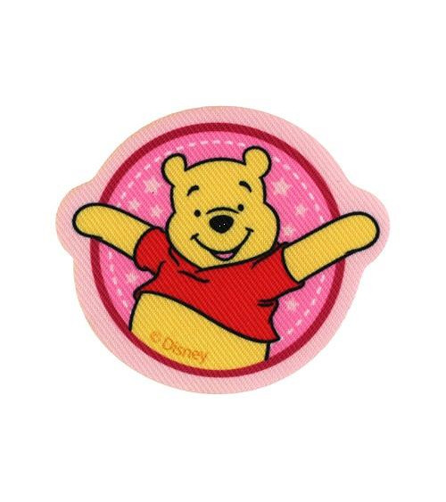 Winnie the Pooh Printed Badge 6.5x6.5cm