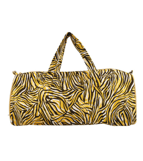 Knitting bag 44x14x17cm zebra