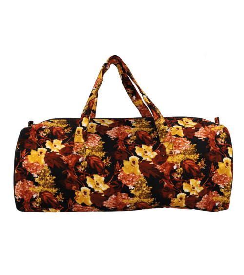 Knitting bag 44x14x17cm vintage flowers