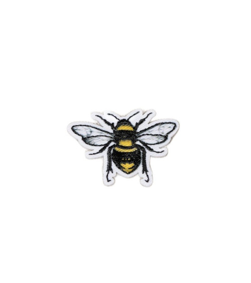 Bee campaign badge 3.5x2.5cm