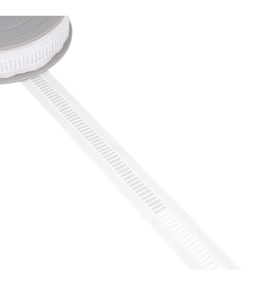 Bobbin 14.6m embroidery day scale white 25mm