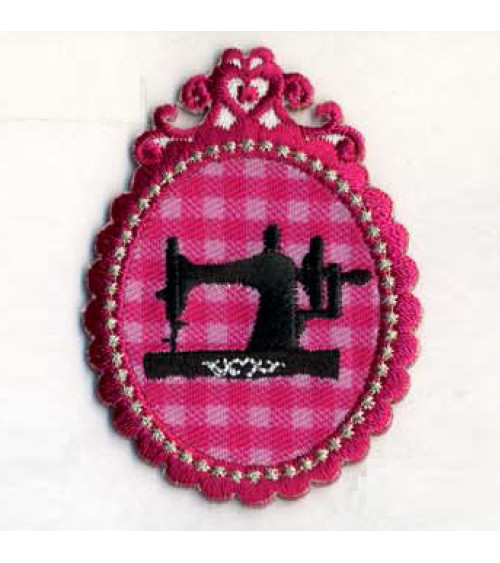 Set of 3 badges Set of 3 badges boutique lady sewing machine