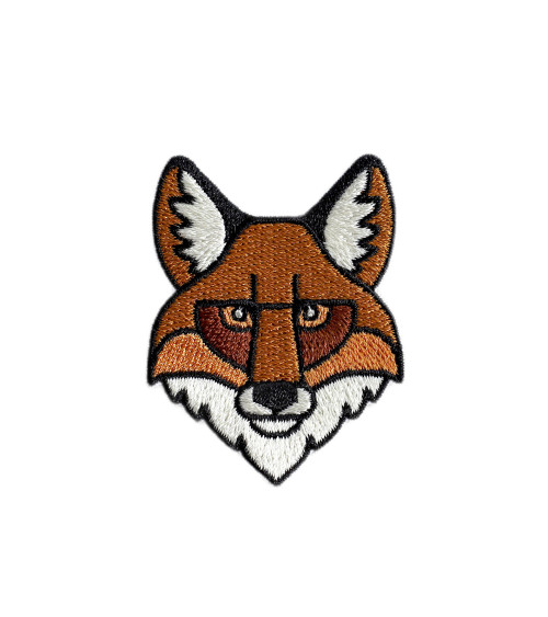 Set of 3 fox badges 5.2cm x 3.7cm