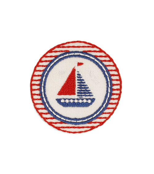 Insignia de barco marinero 3,5 cm x 3,5 cm