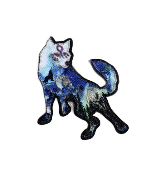 Fantastische Tiere Wolf-Patch 4,5 cm x 7 cm