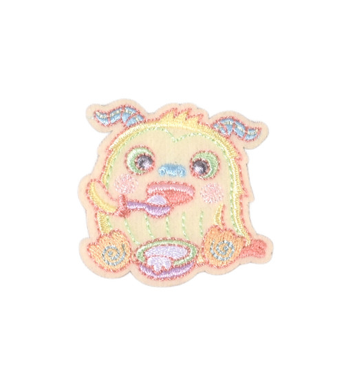 Funny monster badge monster who man 4cm x 4cm