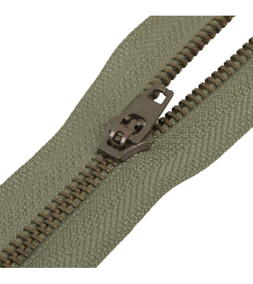 Nicht trennbarer Metallverschluss, Spezialtasche – Khaki