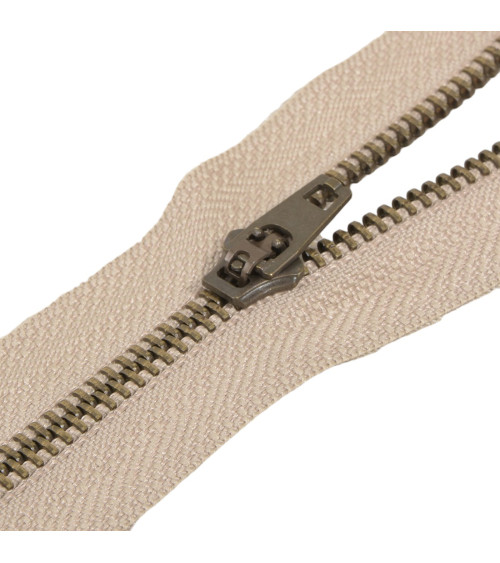 Non-separable metal closure special pocket - beige