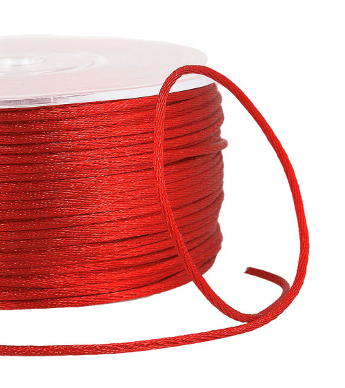 100m spool of 2mm red rat tail