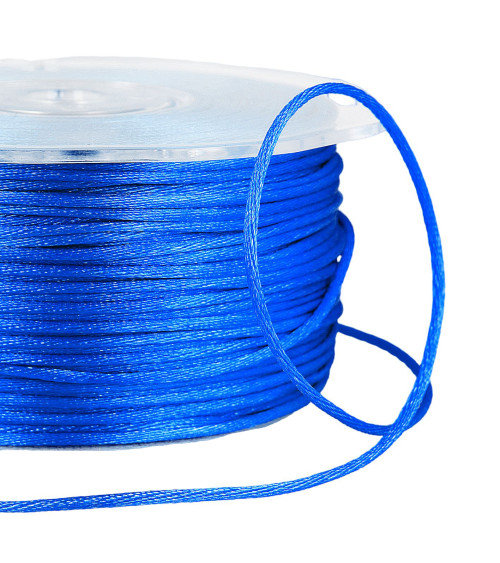 100m spool of 2mm rat tail Royal blue