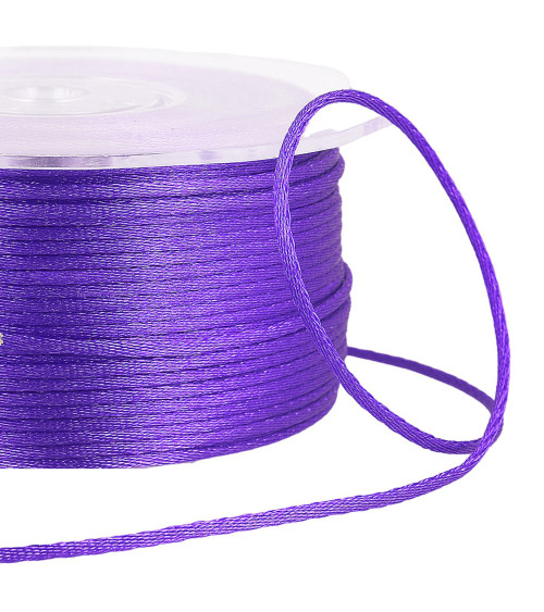 Spool 100m rat tail 2mm purple