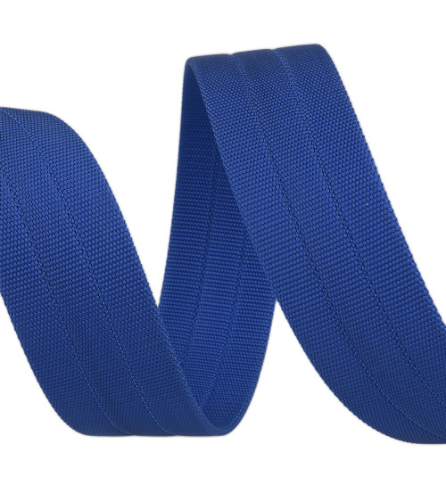 10m reel of 30mm Royal Blue grosgrain strap