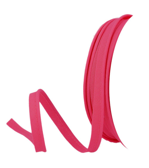 Paspeldocht 2 mm Himbeere Fuchsia pro Meter