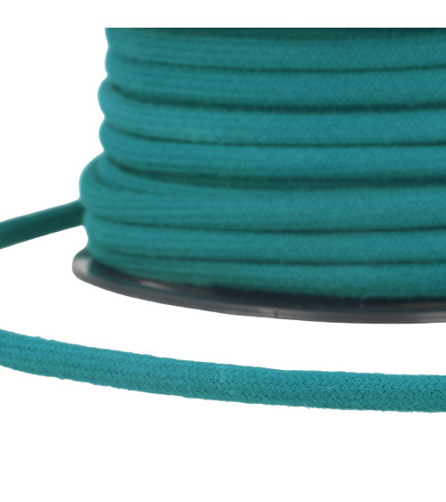 Spool 30m Duck blue cotton cord 4mm