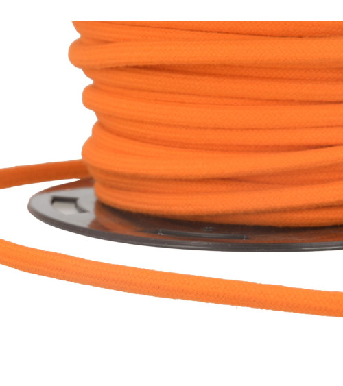 30m spool of orange cotton cord 4mm