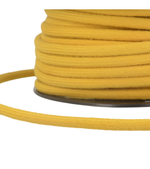 20m spool of 8mm mustard cotton cord