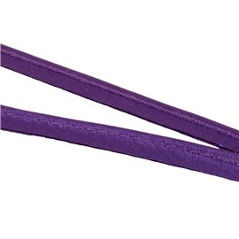 Bobine 25m passepoil satin 10mm violet