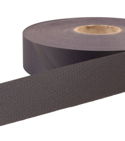 25m spool of flat water-repellent exterior bias binding 30mm navy blue