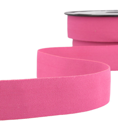 20m reel of light pink boxer elastic 32mm