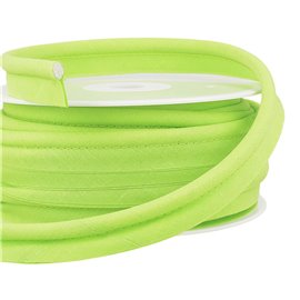 Bobine 15m passepoil mèche Vert anis 5mm