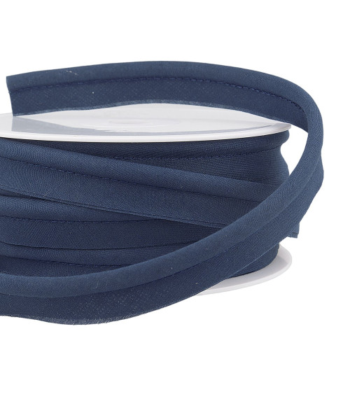 Bobina da 15 m di stoppino per tubazioni Blu navy 5 mm