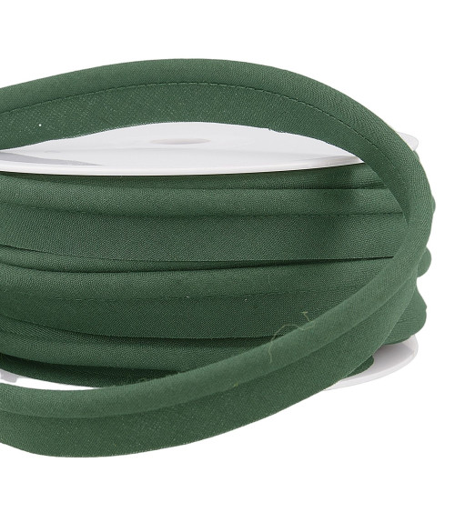 15m spool of piping wick Bottle Green 5mm