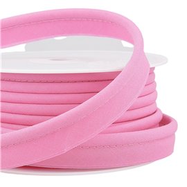 Bobine 15m passepoil mèche Fuchsia 5mm