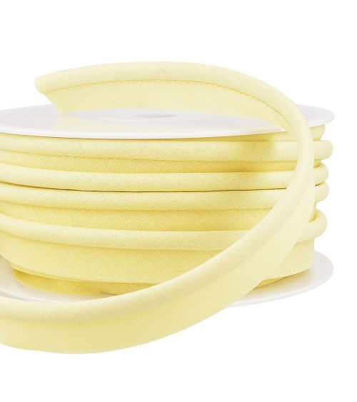 Spool of 15m piping wick Straw yellow 5mm