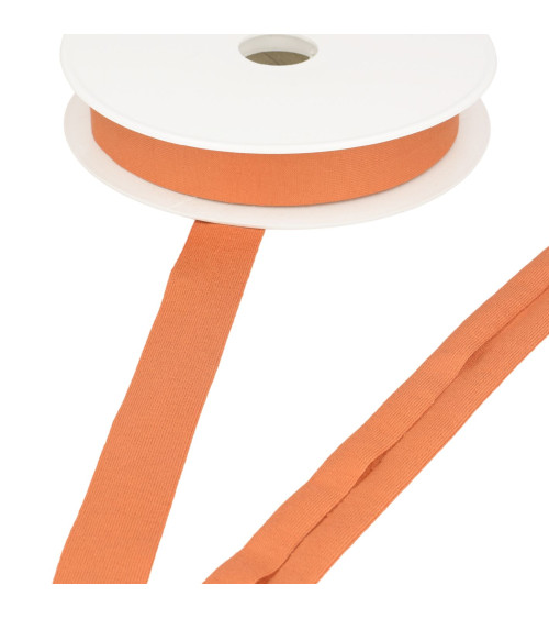 20-m-Spule aus Stretch-Jersey, orange, 20 mm