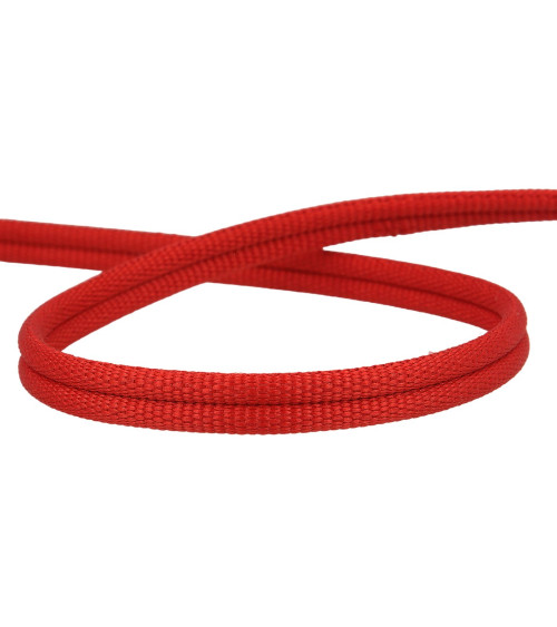 Double 9mm red cord per meter