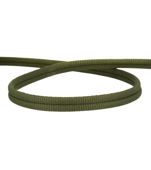 Double cord 9mm khaki by the meter