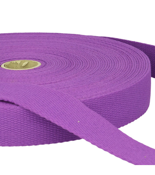 Film 20m plum cotton strap