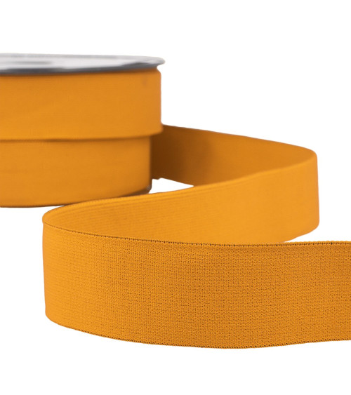 20m reel of mustard boxer elastic