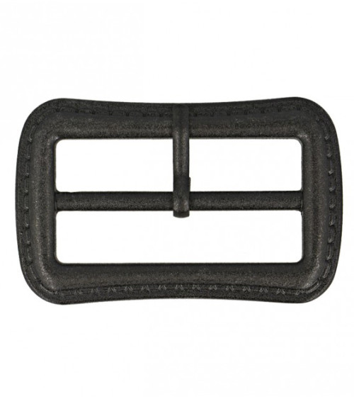 Black belt buckle 30mm