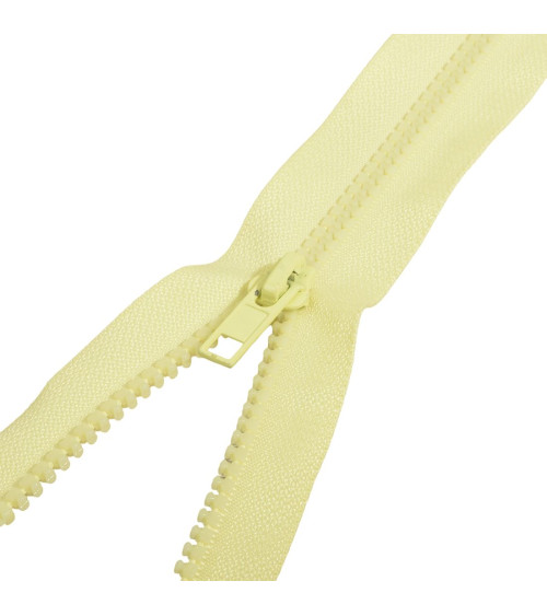 Ideal separable injected closure for jacket - primrose yellow