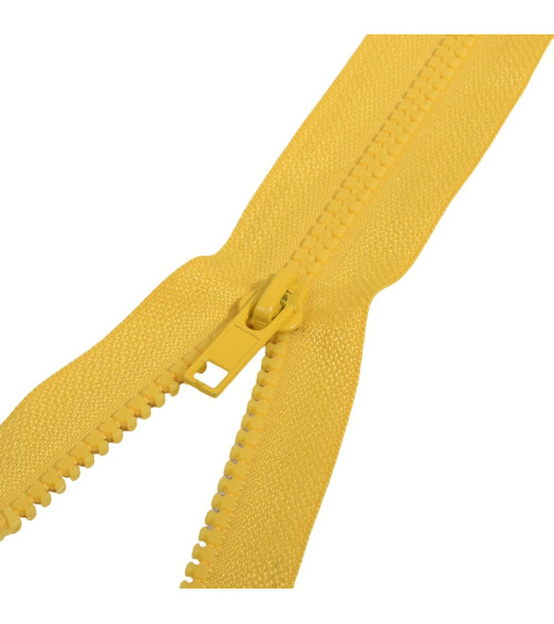 Ideal separable injected closure for jacket - corn yellow