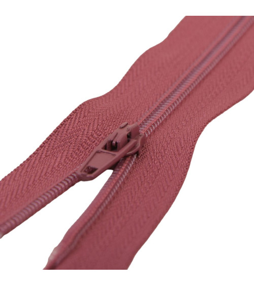 Fine Polyester Closure No. 2 Sienna Red color